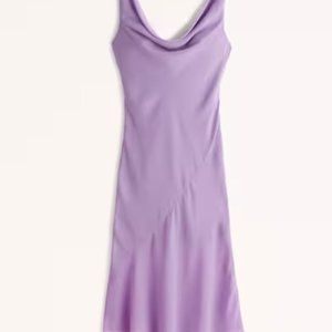 Abercrombie and Fitch Cowl Neck Midi Dress